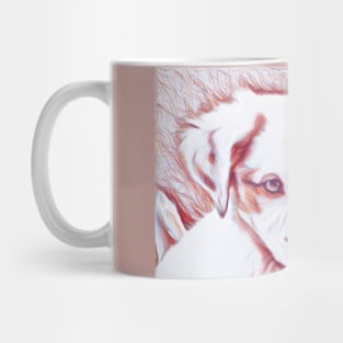 Soulful eyes Brittany Spaniel puppy Mug